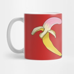 Strawberry Banana Heart Mug